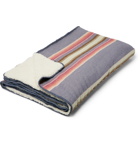 Faherty - Fleece-Lined Organic Cotton Jacquard Blanket - Multi