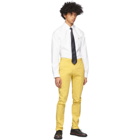 Ralph Lauren Purple Label Yellow Eaton Trousers