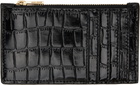 ANINE BING Black Lucky Card Holder