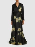 ZIMMERMANN Harmony Floral Flared Silk Maxi Skirt