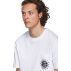 McQ Alexander McQueen White Universal Globe T-Shirt