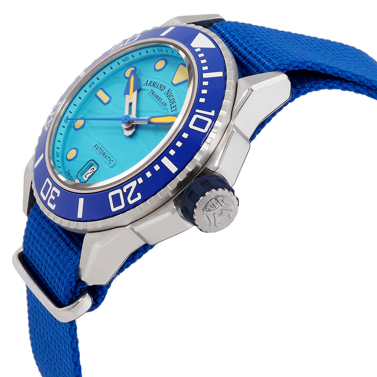 Armand Nicolet JSH Automatic Mens Watch A481PGU-TF-BN22481AAUU