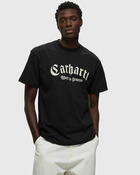 Carhartt Wip S/S Onyx T Shirt Black - Mens - Shortsleeves