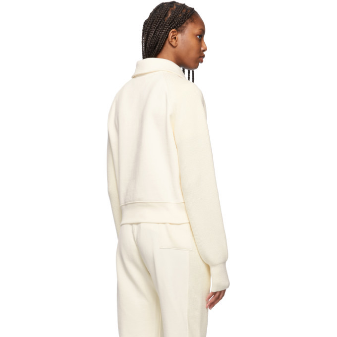 Helmut Lang Beige Combo Sweatshirt Helmut Lang