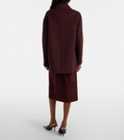 'S Max Mara Suede midi skirt