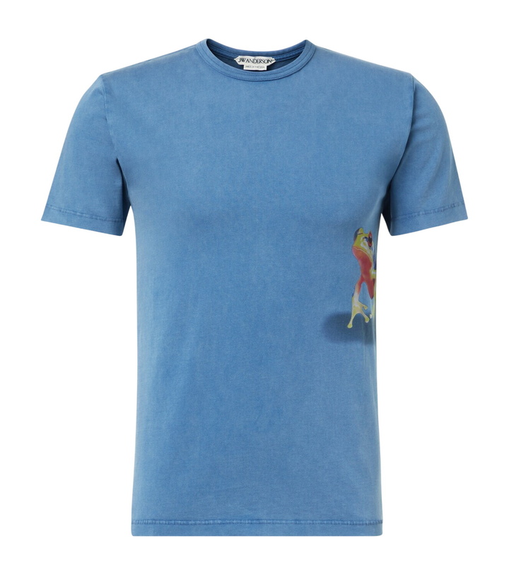 Photo: JW Anderson Printed cotton jersey T-shirt