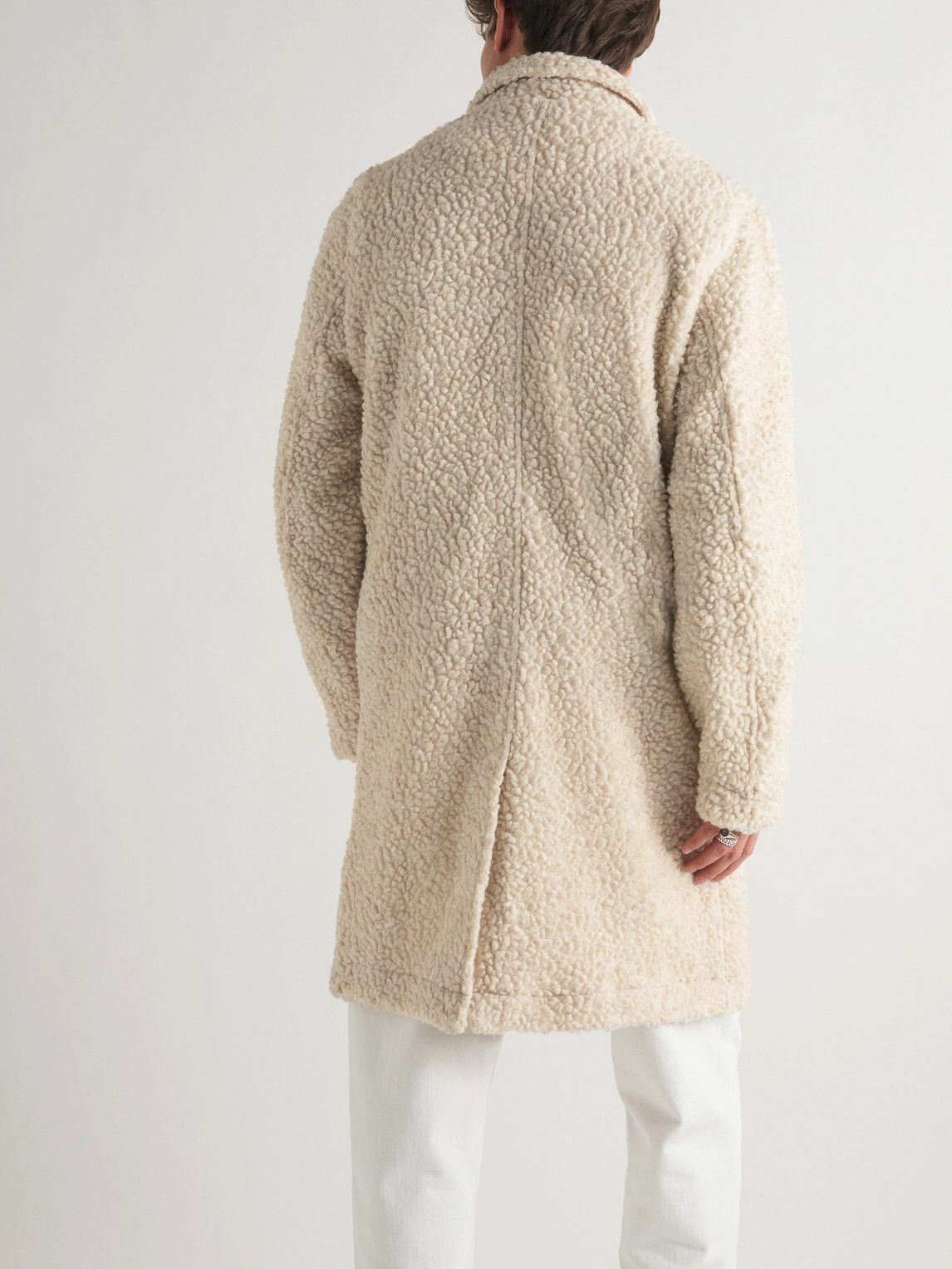 Kestin - Edinburgh Fleece Overcoat - Neutrals Kestin Hare