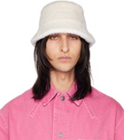 Jacquemus Beige Le Papier 'Le Bob Neve' Bucket Hat