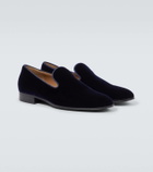 Gianvito Rossi Jean velvet loafers