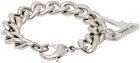 Raf Simons Silver Vintage Chain Bracelet