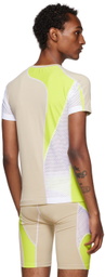 GmbH Beige Biker T-Shirt