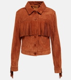 Dodo Bar Or Suede jacket with fringe