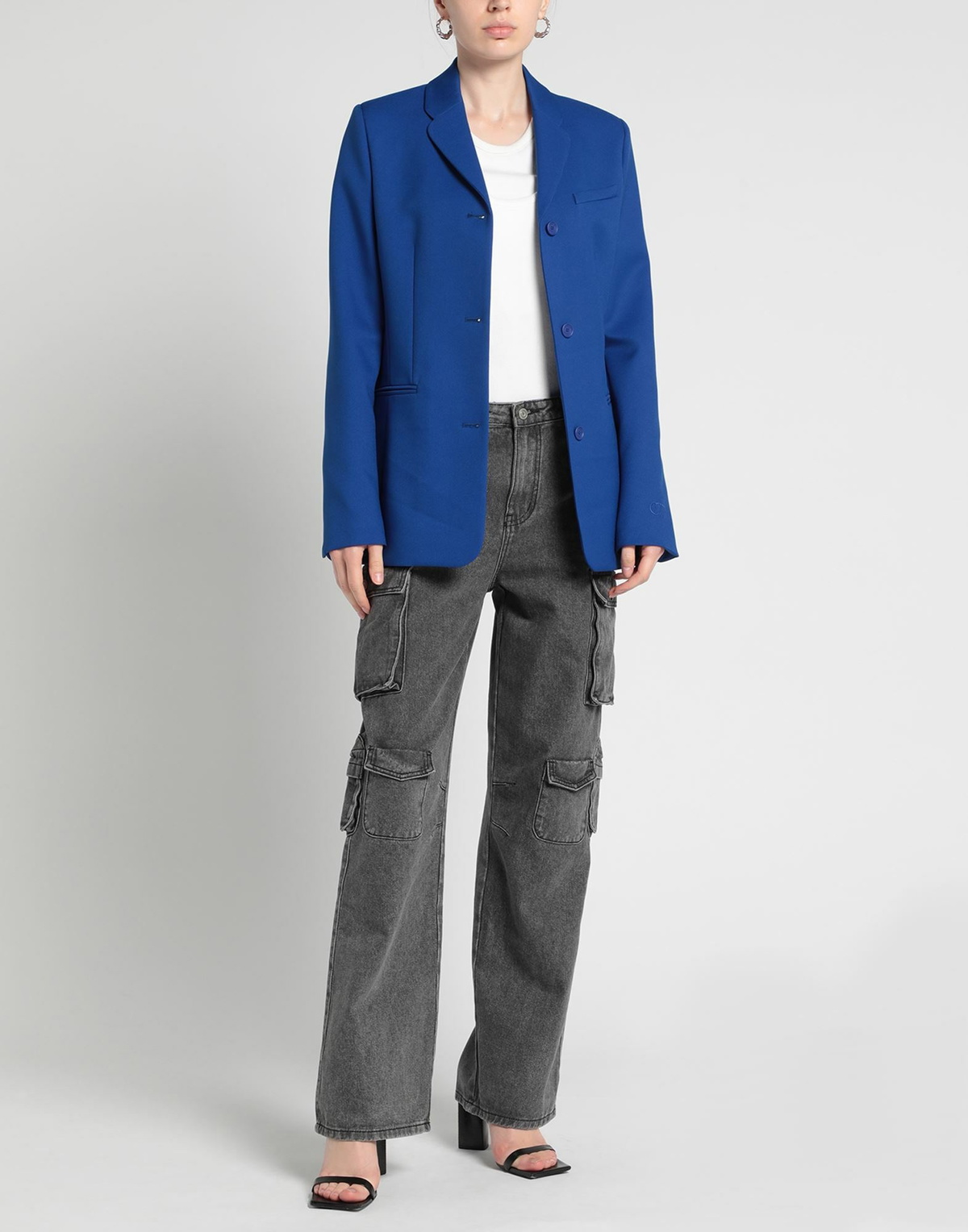 Off-white Womens Blazer Bright in Blue