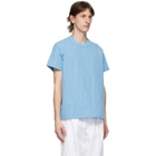 Sunnei Blue Button T-Shirt