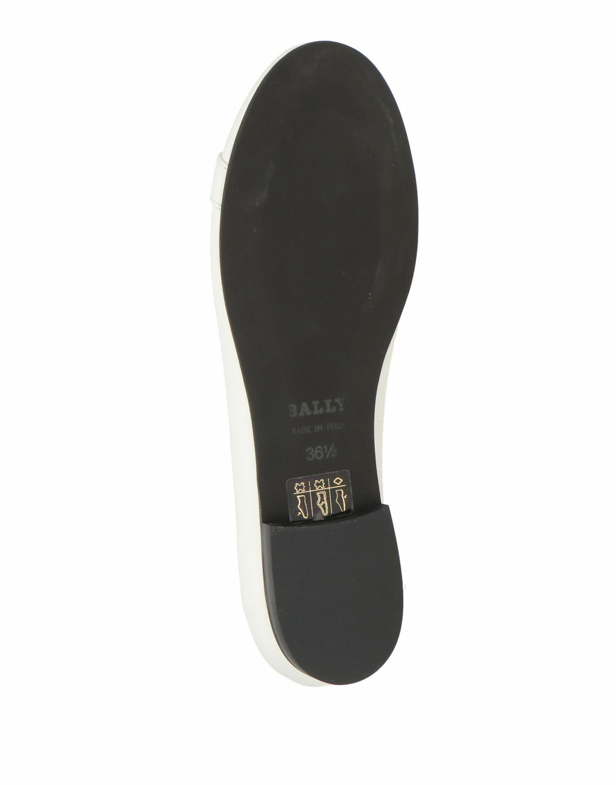 Bally Womens Ballet flats in Off white
