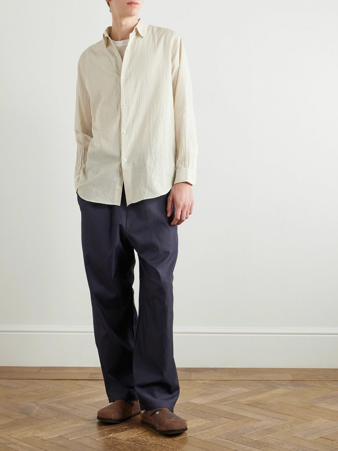 Kaptain Sunshine - Traveller Easy Cotton and Silk-Blend Drawstring