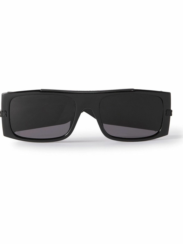 Photo: Givenchy - Rectangular-Frame Acetate Sunglasses