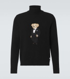 Ralph Lauren Purple Label Polo Bear cashmere turtleneck sweater