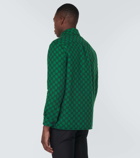 Gucci GG wool flannel overshirt
