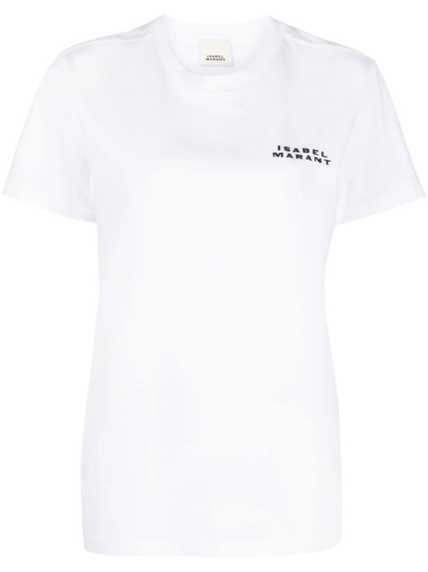 Photo: ISABEL MARANT - Logo Cotton T-shirt