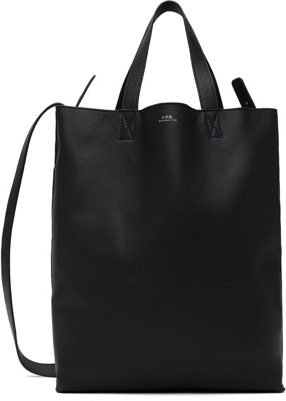 Photo: A.P.C. Black Maiko Medium Shopping Tote