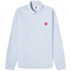 Wood Wood Men's Ted Oxford Shirt in Light Blue