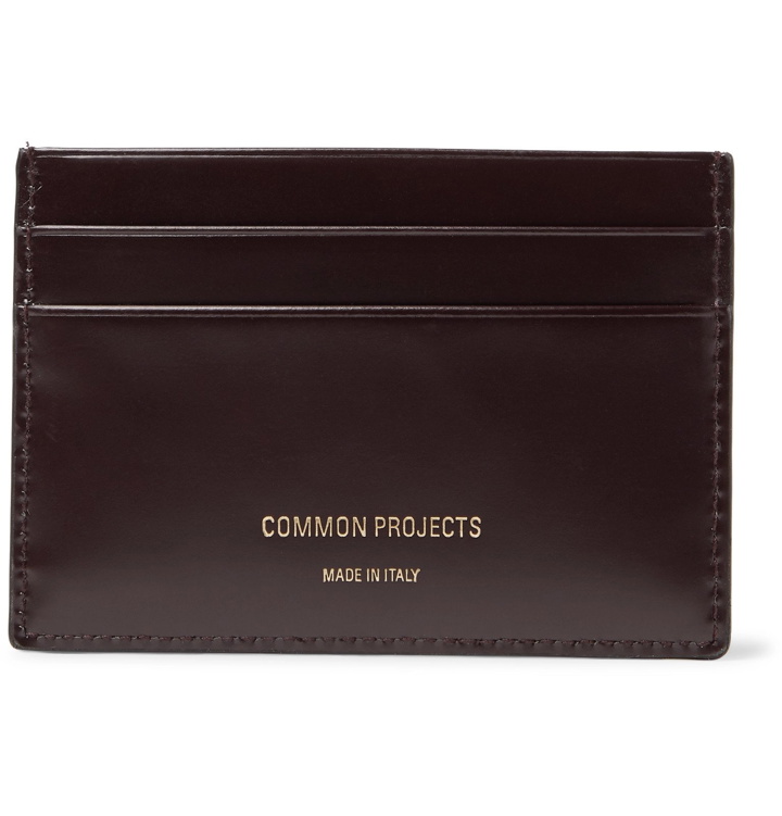 Photo: Common Projects - Leather Cardholder - Burgundy