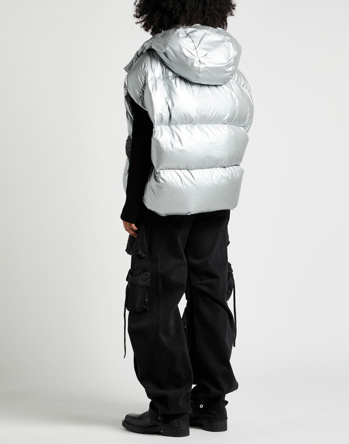 Marc Jacobs Womens Vest in Silver