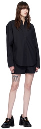 alexanderwang.t Black Pocket Shirt
