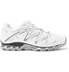 Salomon - XT Quest Advanced Mesh and Leather Running Sneakers - White