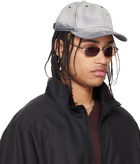 OUR LEGACY Gray Faded Ball Cap