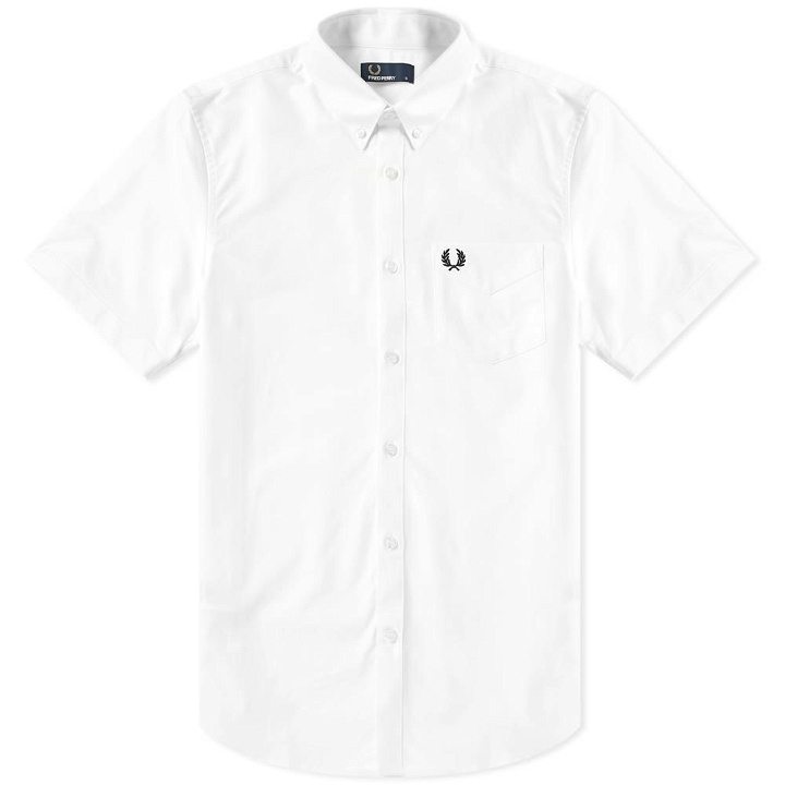 Photo: Fred Perry Short Sleeve Classic Oxford Shirt