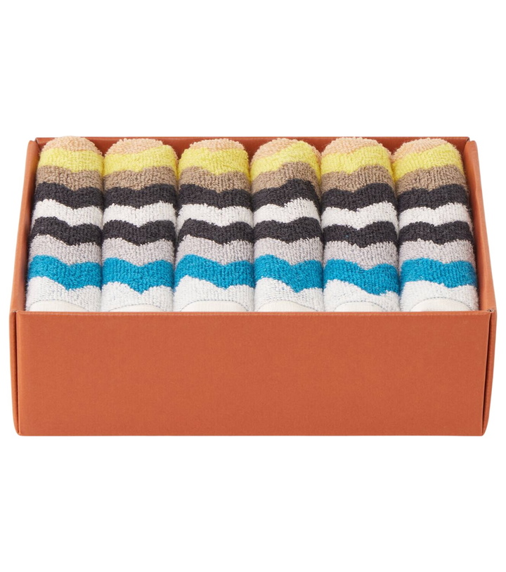 Photo: Missoni Best set of 6 cotton terry hand towels