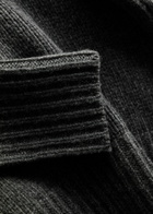 Forte_forte Turtleneck Wool Jumper Anthracite