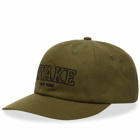 Awake NY Men's Military Logo 6 Panel Cap in Olive