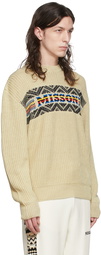 Missoni Beige Hemp Sweater