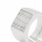 Hatton Labs Men's Craquelure Ring in Silver