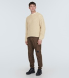 Stone Island Marina logo macramé sweater