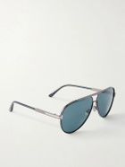 TOM FORD - Rupert-02 Aviator-Frame Metal Sunglasses