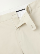 Brioni - Straight-Leg Stretch-Cotton Gabardine Trousers - Neutrals
