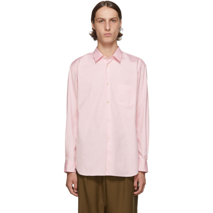 Photo: Comme des Garcons Shirt Pink Oxford Shirt