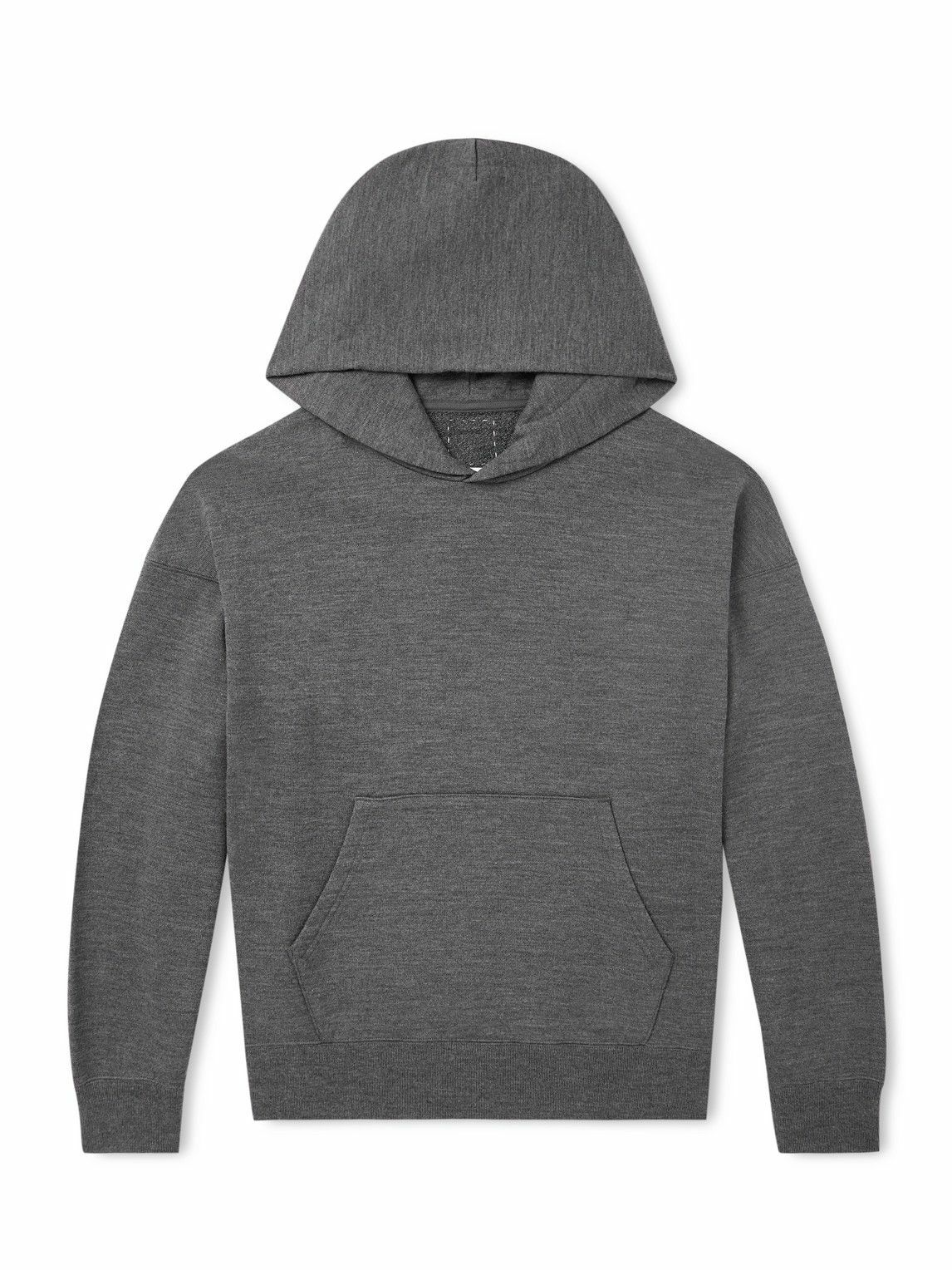 Visvim - Jumbo Wool Hoodie - Gray