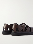 Officine Creative - Lyndon Leather Sandals - Brown