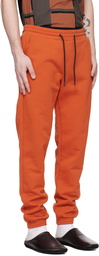 Paul Smith Orange Paint Splatter Lounge Pants