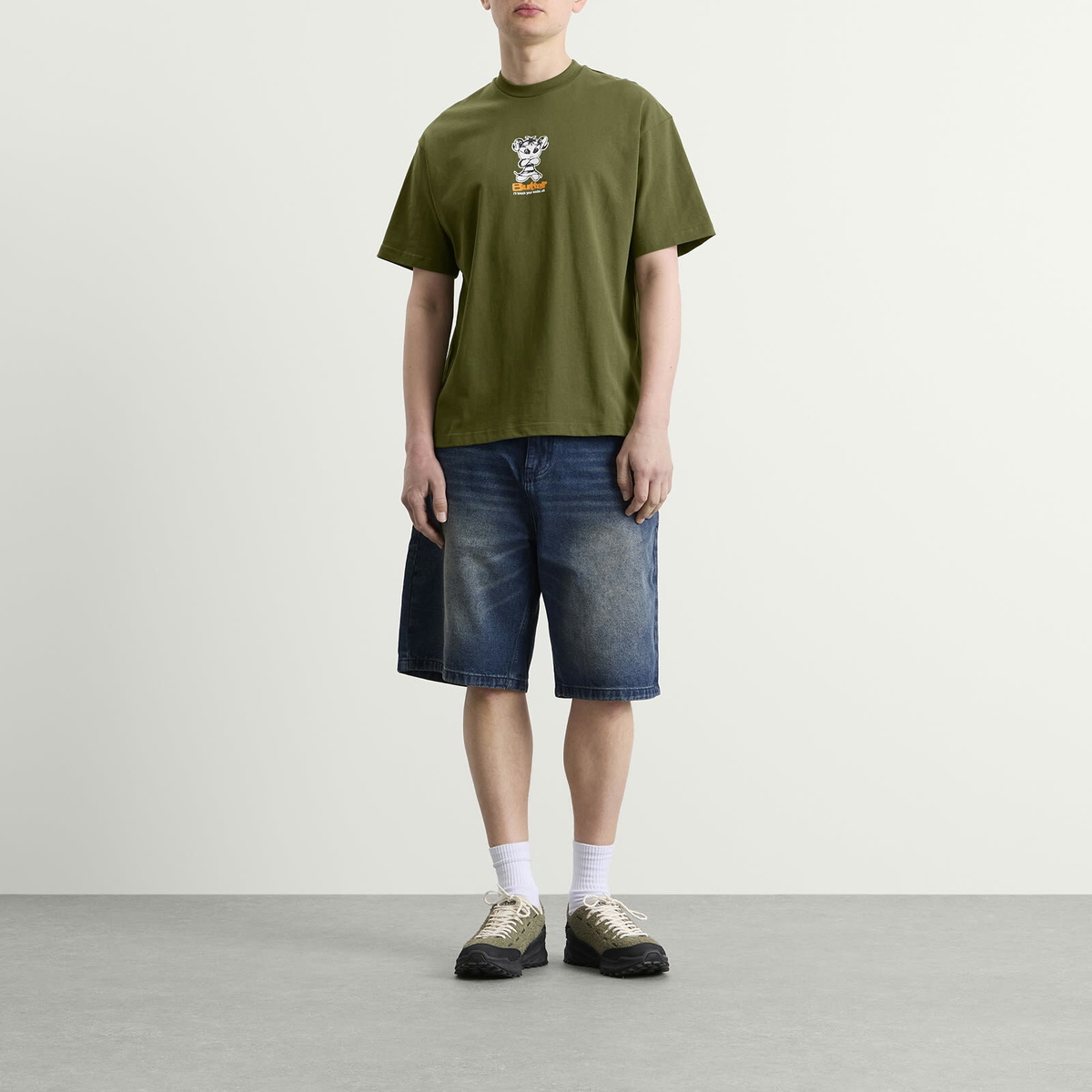 Butter Goods Men's Vexed T-Shirt in Army