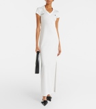 Courrèges Logo polo dress
