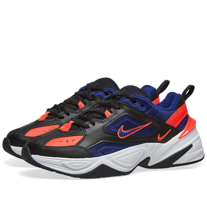 Photo: Nike M2K Tekno Black, Blue, Crimson & White