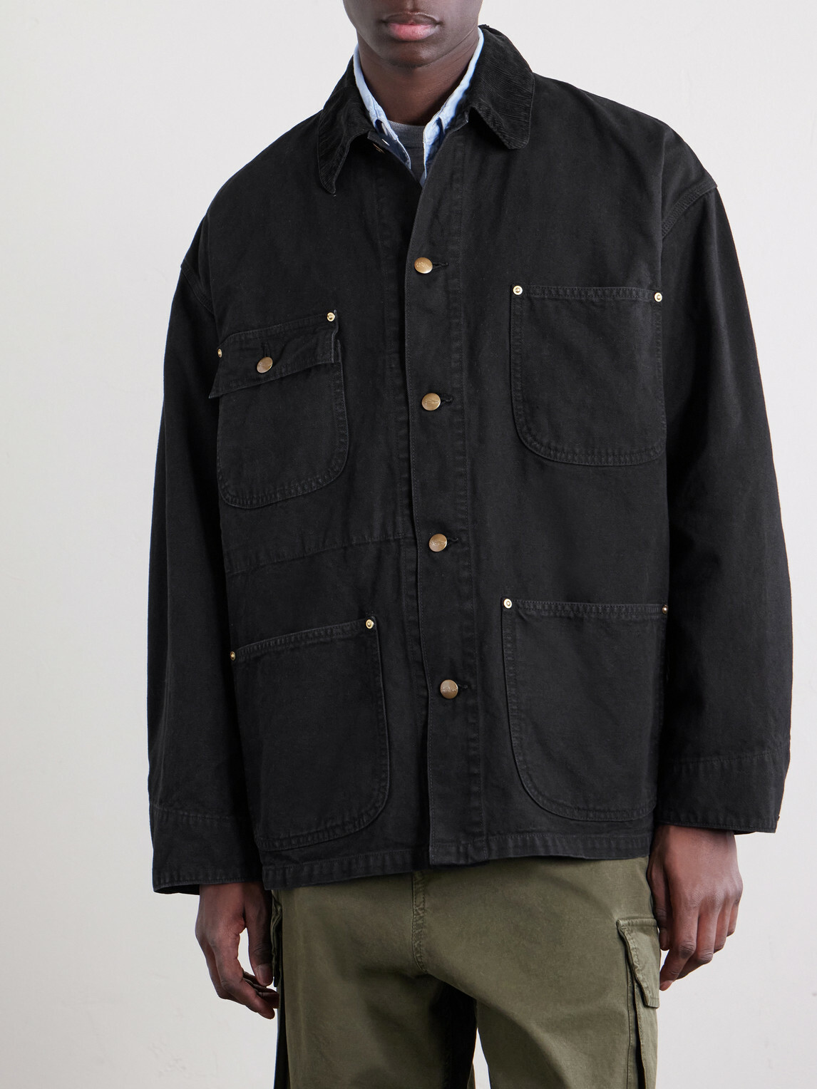 OrSlow - Cotton-Canvas Jacket - Black