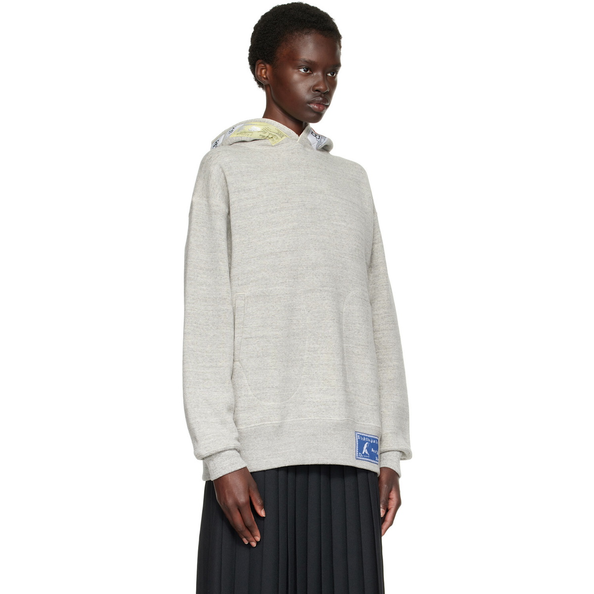 Stefan Cooke Gray AG Spalding Edition CB Patch Sideline Parka Hoodie