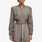 Rick Owens Women's Collage Bomber Jacket in Dust